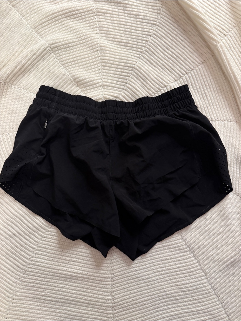 Athleta Black Performance Running Shorts